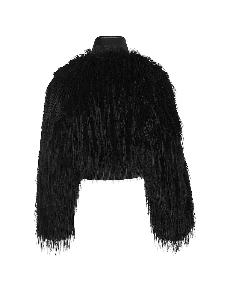 BOSS | Nome prodotto: Giacca in pelliccia sintetica CECOOL
Marca: BOSS
Colore: nero
Categorie: Moda,Donna

Lunghezza manica: Manica lunga
Materiale: Pelliccia sintetica,Poliestere / Poliammide
Tipo di colletto: Collo alto
Motivo: Tinta unita
Vestibilità (capisp | 