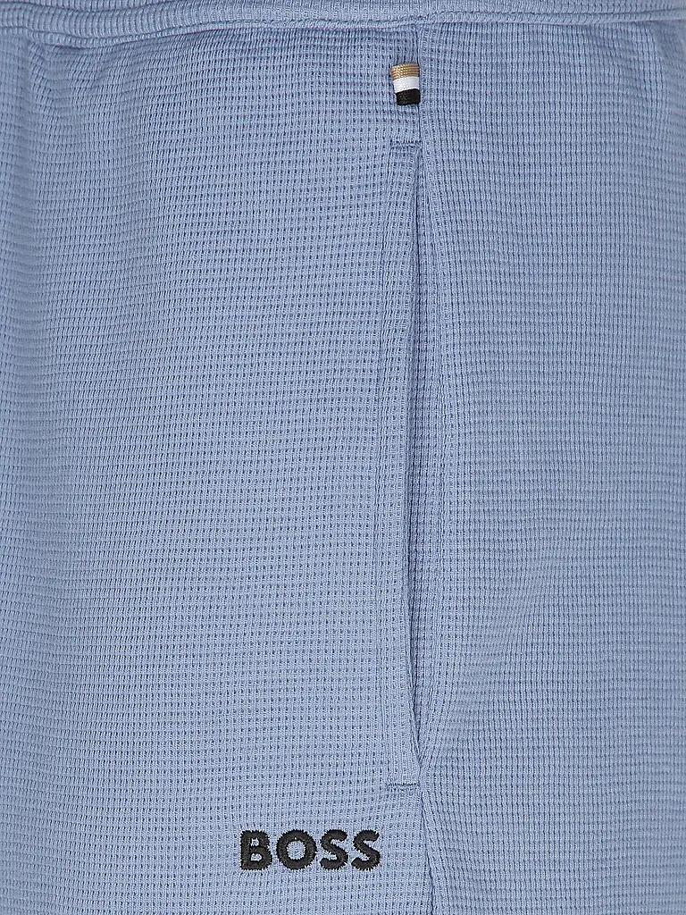 BOSS | Nome prodotto: Loungewear Shorts
Marca: BOSS
Colore: blu
Categorie: Moda, Uomo

Materiale: Cotone
Stile e occasione: Tempo libero
Lunghezza (Pantaloni/Jeans): Corto
Stile: Smart Business
Altezza vita: Vita media | Blu