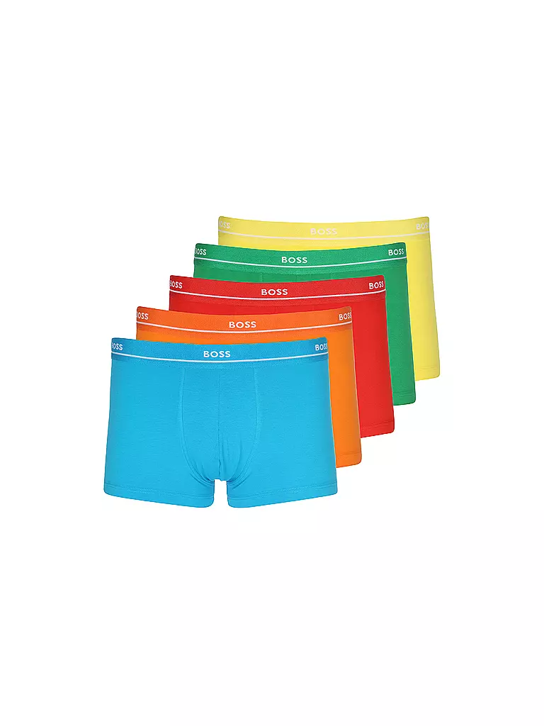 BOSS | Pantaloni, confezione da 5, multicolore | Turchese