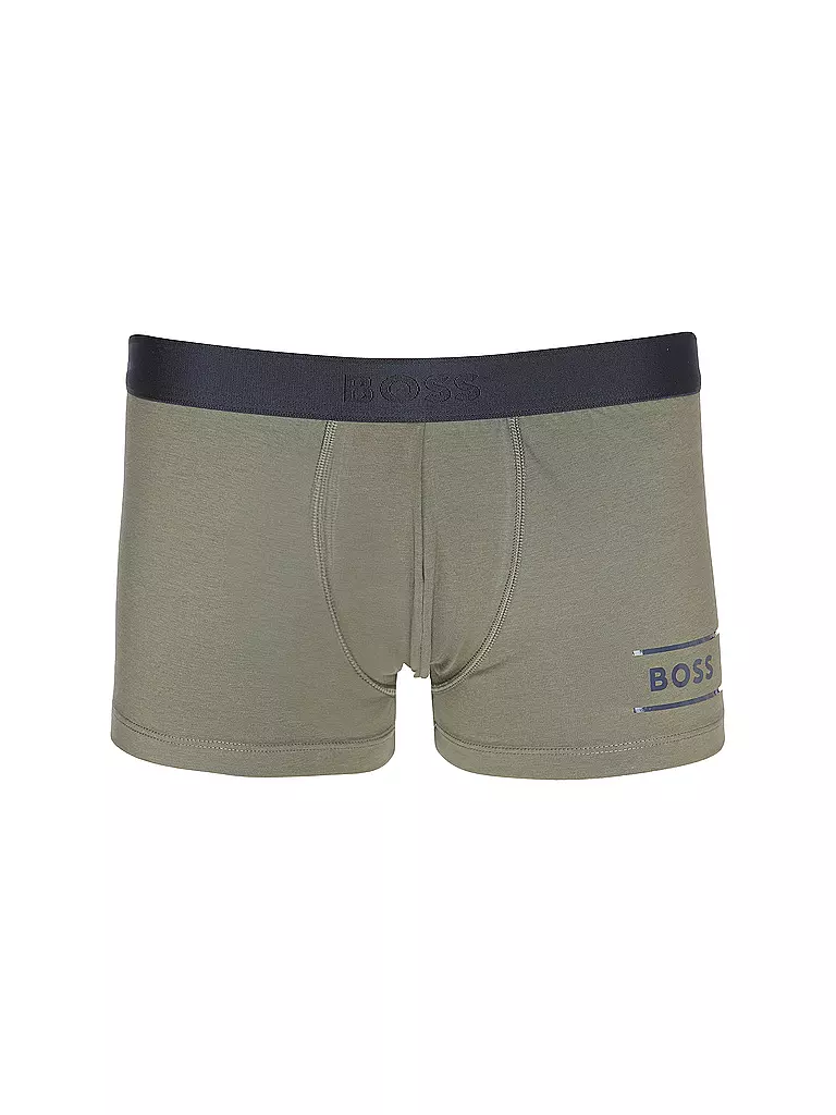 BOSS | Pantaloni aperti verdi | Verde scuro