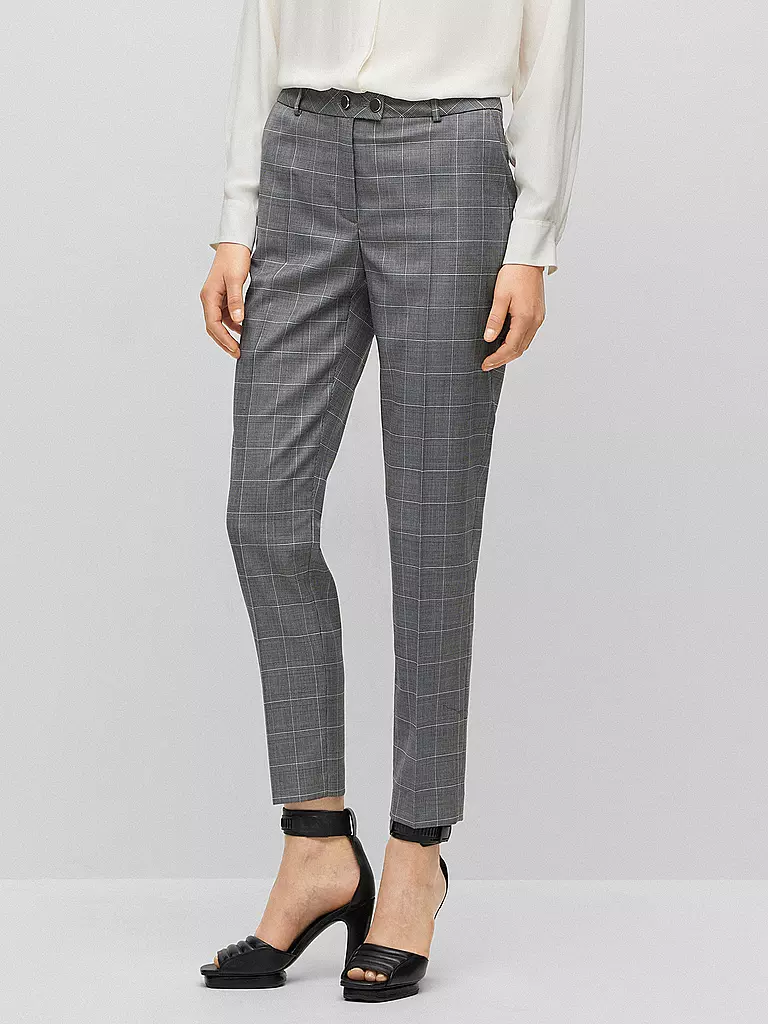 BOSS | Pantaloni business 7/8 TAMATA | Grigio