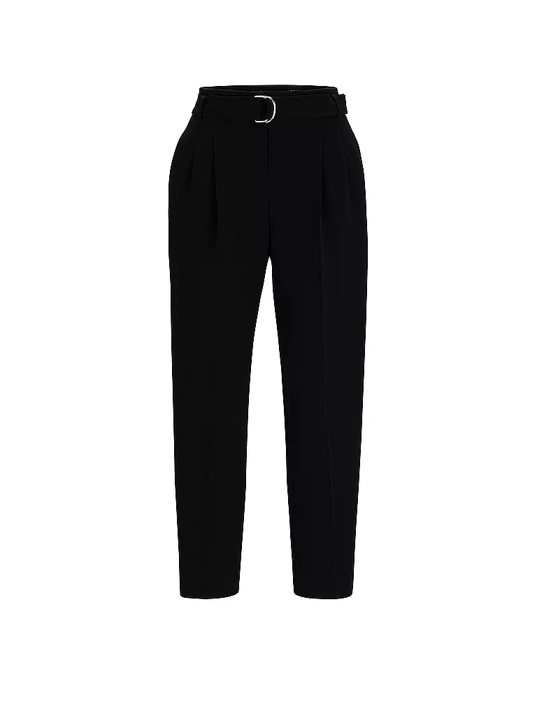 BOSS | Pantaloni business regular fit TAPIAH | Nero