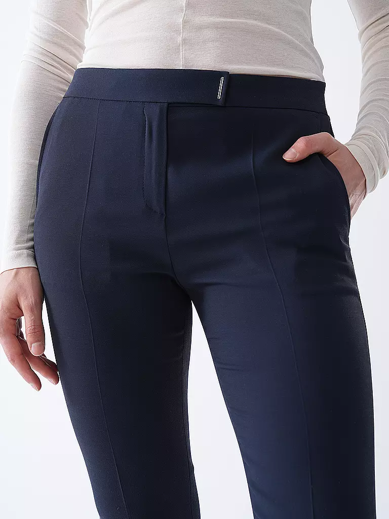 BOSS | Pantaloni business TAPRIA | Blu scuro