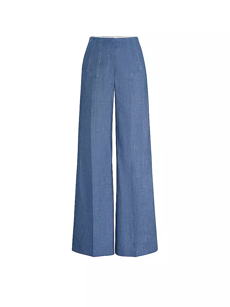 BOSS | Pantaloni business TASENA1 | Blu chiaro