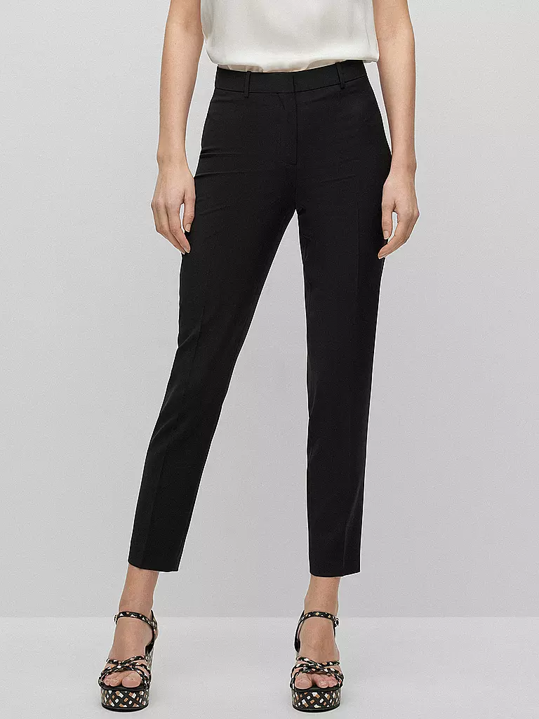 BOSS | Pantaloni business TILUNAH | Nero