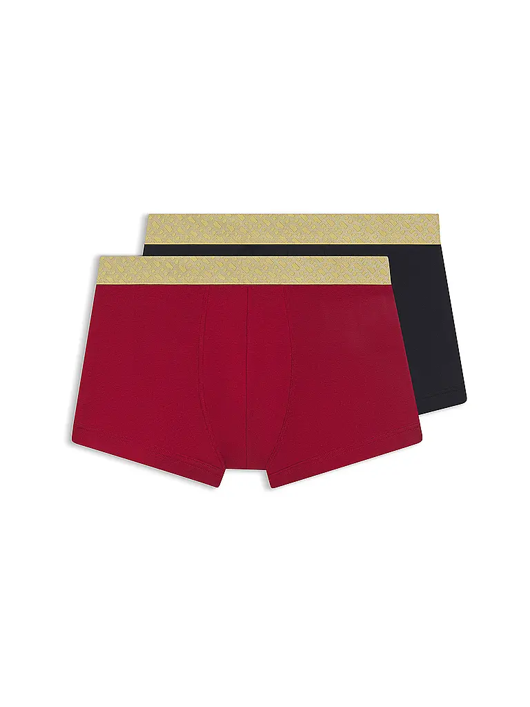 BOSS | Pantaloni confezione da 2 rosso acceso | Nero