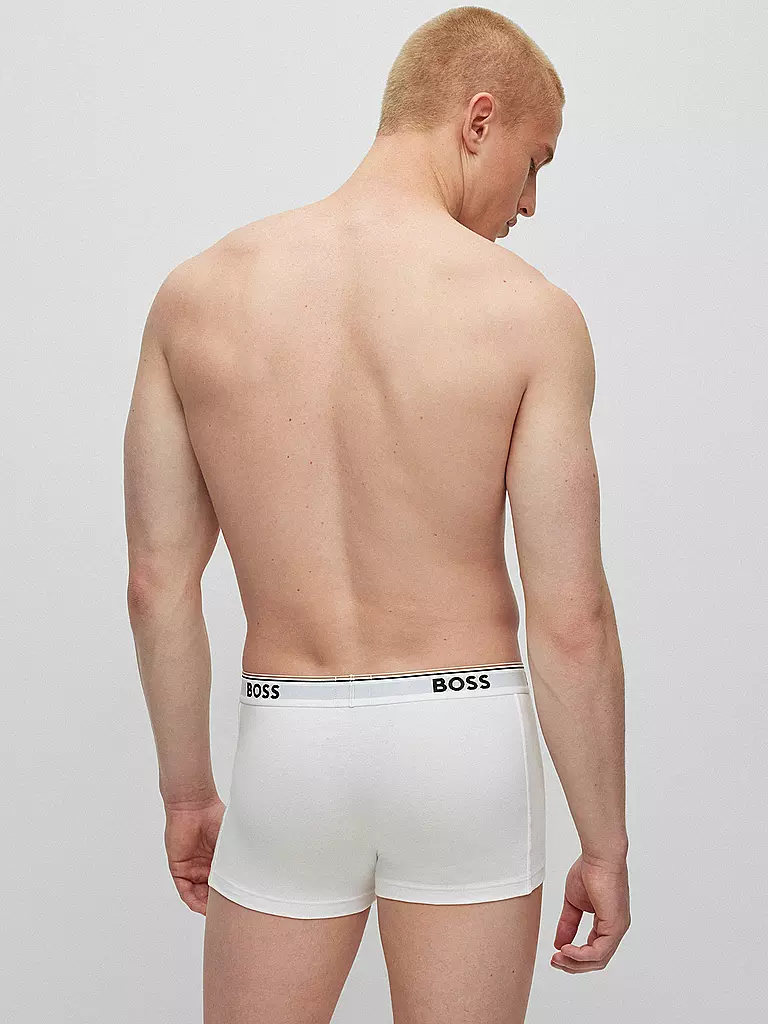 BOSS | Pantaloni confezione da 3 bianco | 