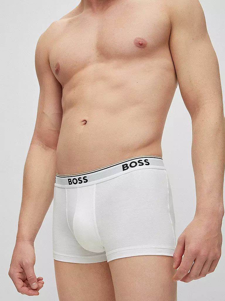 BOSS | Pantaloni confezione da 3 bianco | 