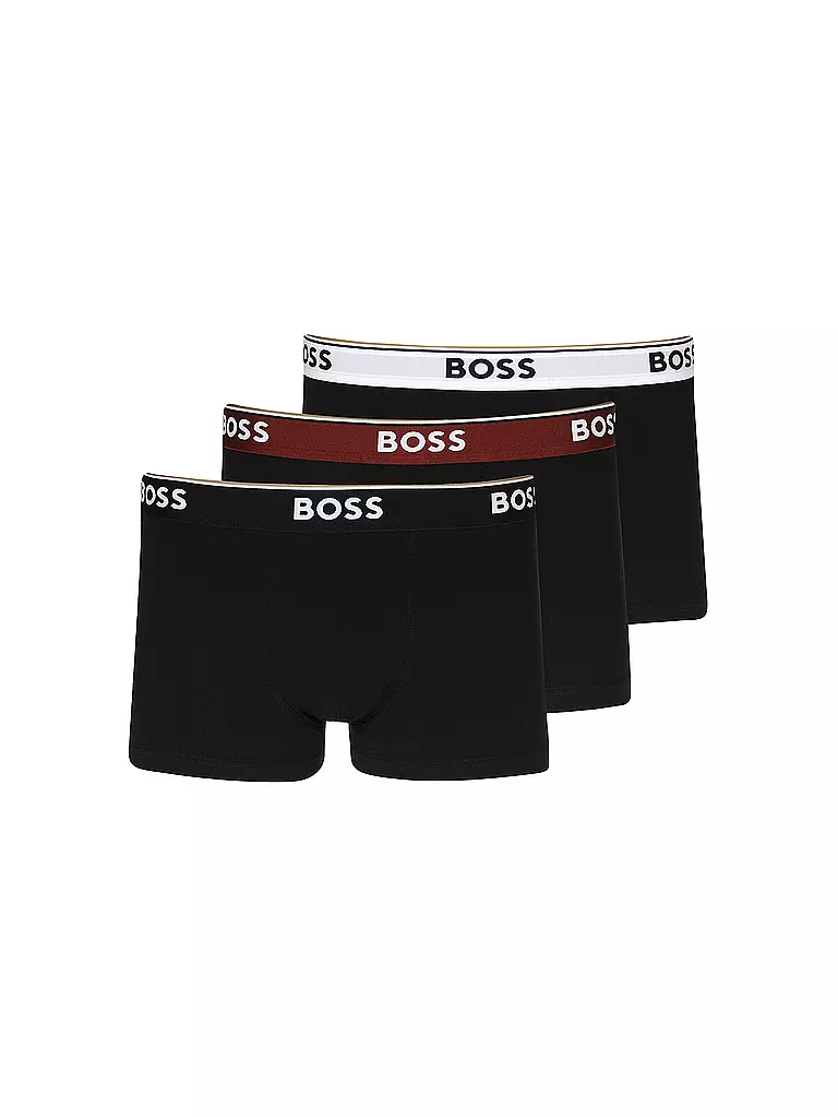 BOSS | Pantaloni confezione da 3 open | Nero