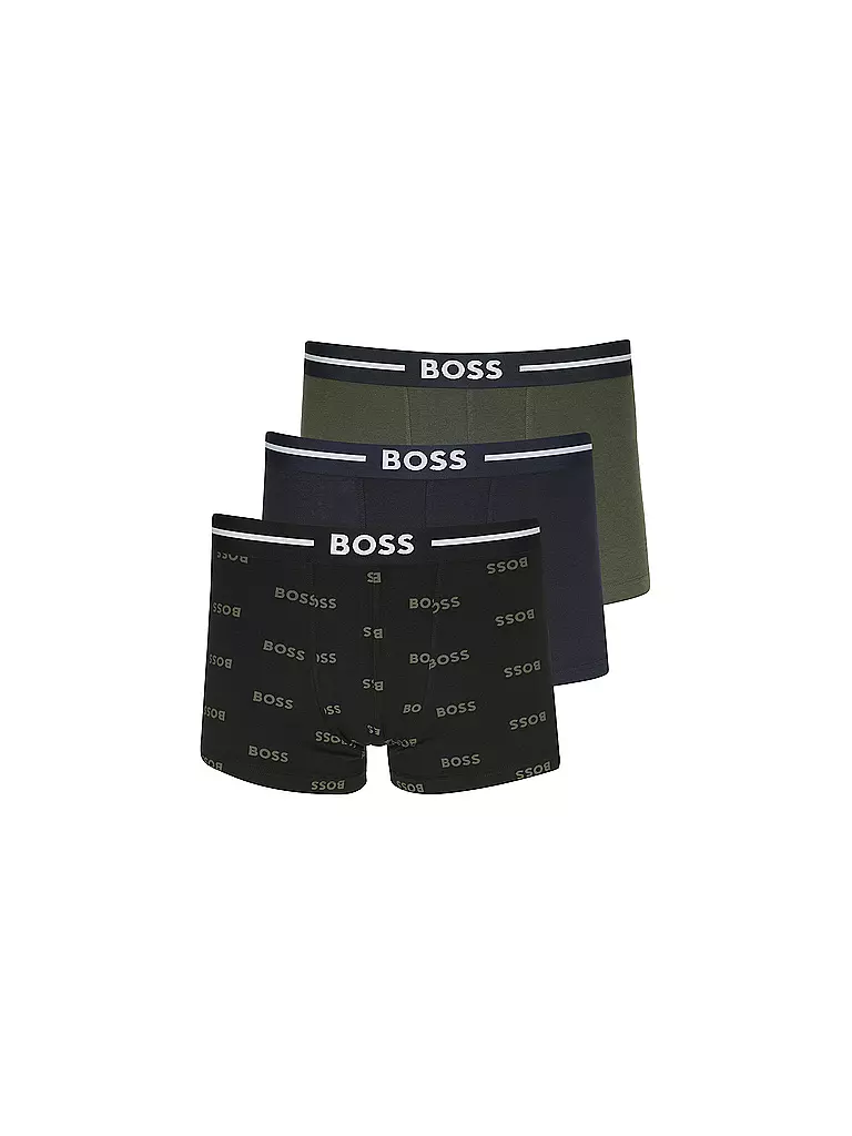 BOSS | Pantaloni confezione da 3 open | Nero