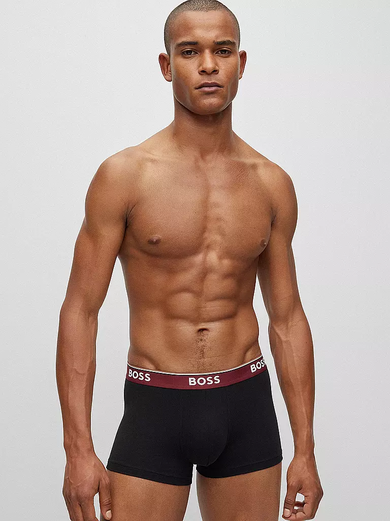 BOSS | Pantaloni confezione da 3 open | Nero