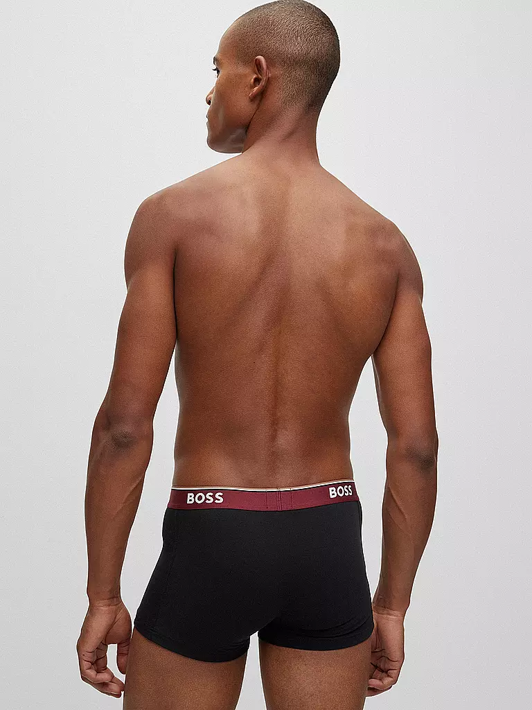 BOSS | Pantaloni confezione da 3 open | Nero
