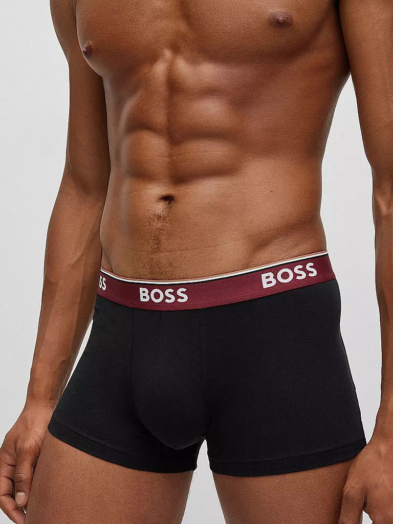 BOSS | Pantaloni confezione da 3 open | Nero