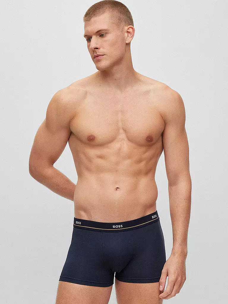 BOSS | Pantaloni confezione da 5 open | Blu scuro