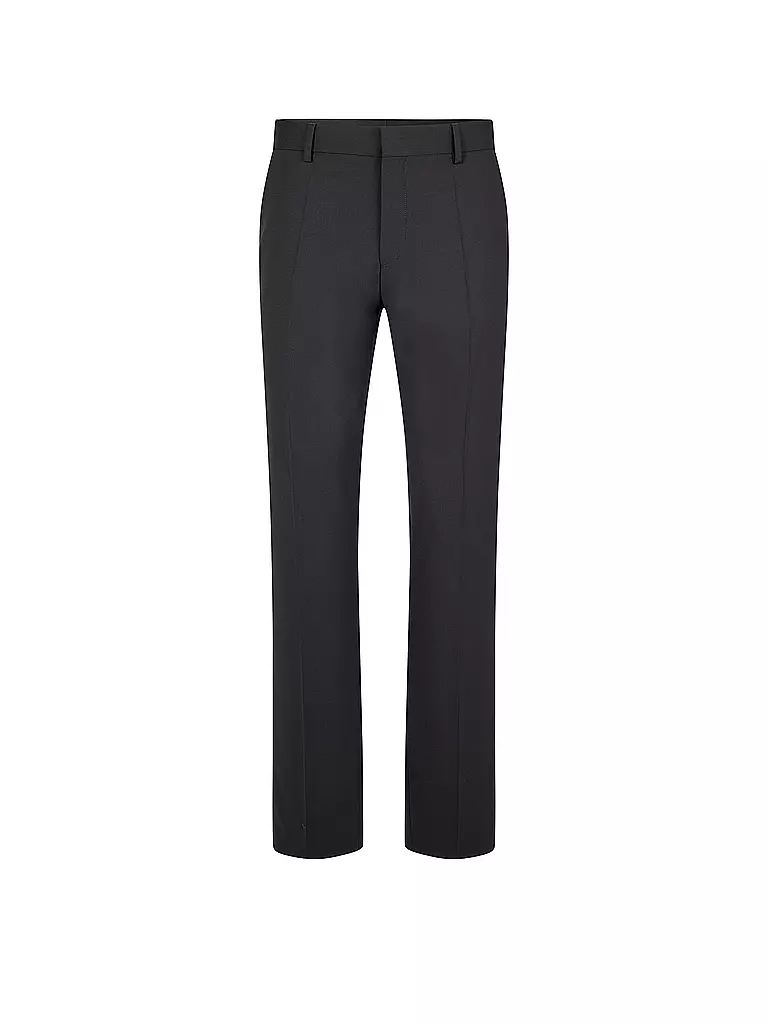 BOSS | Pantaloni da abito slim fit GENUIUS | Nero