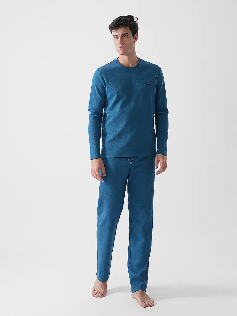 BOSS | Pantaloni da jogging loungewear | Blu