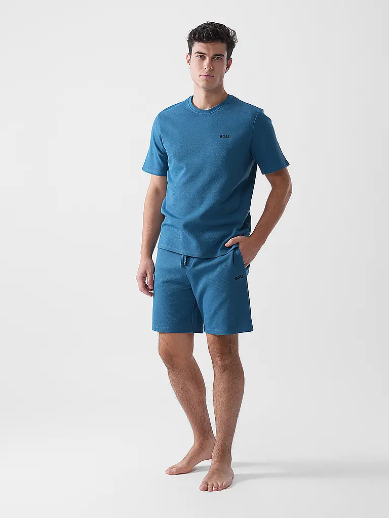 BOSS | Pantaloni da pigiama - Shorts | Blu