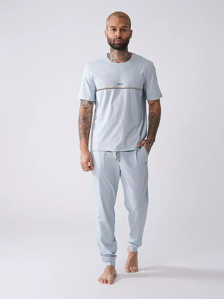 BOSS | Pantaloni da pigiama | Blu chiaro