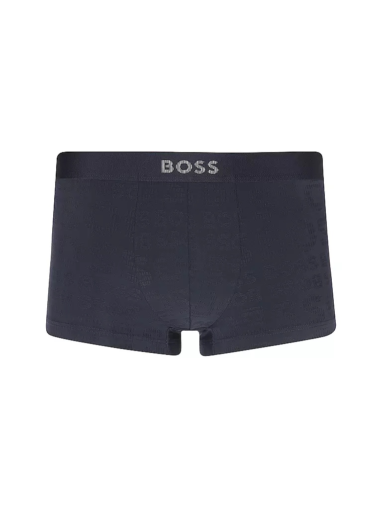 BOSS | Pantaloni nero scuro | Blu