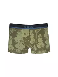 BOSS | Pantaloni light / blu pastello | Verde scuro