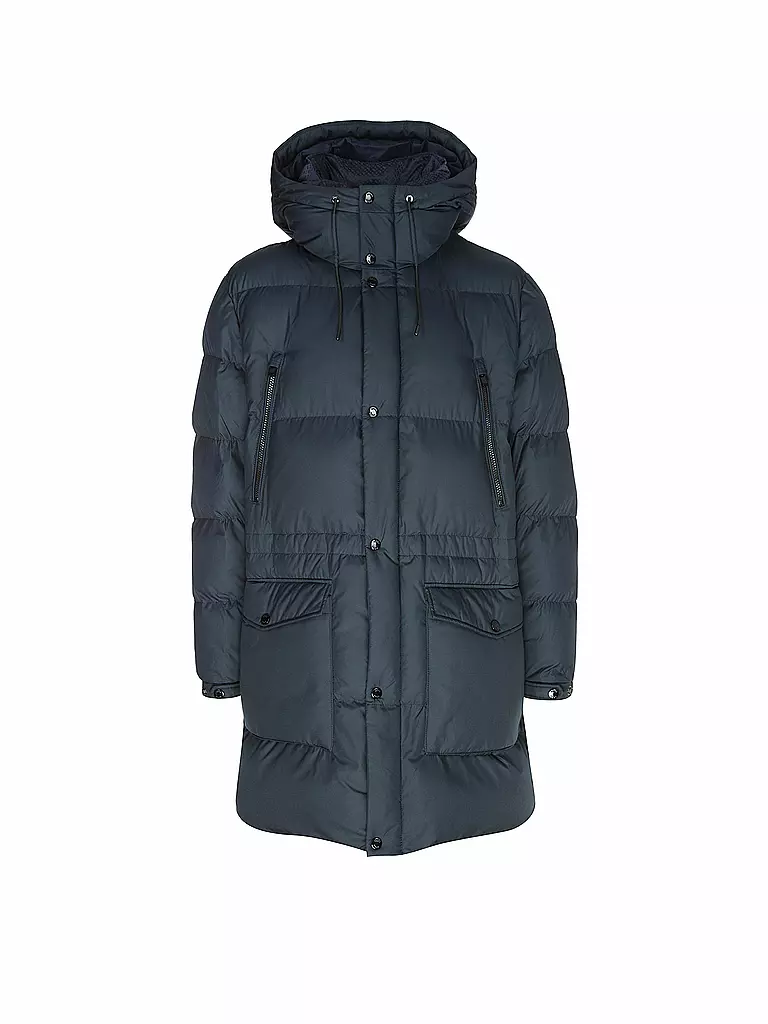 BOSS | Parka H-CONDOLO2 | Blu scuro