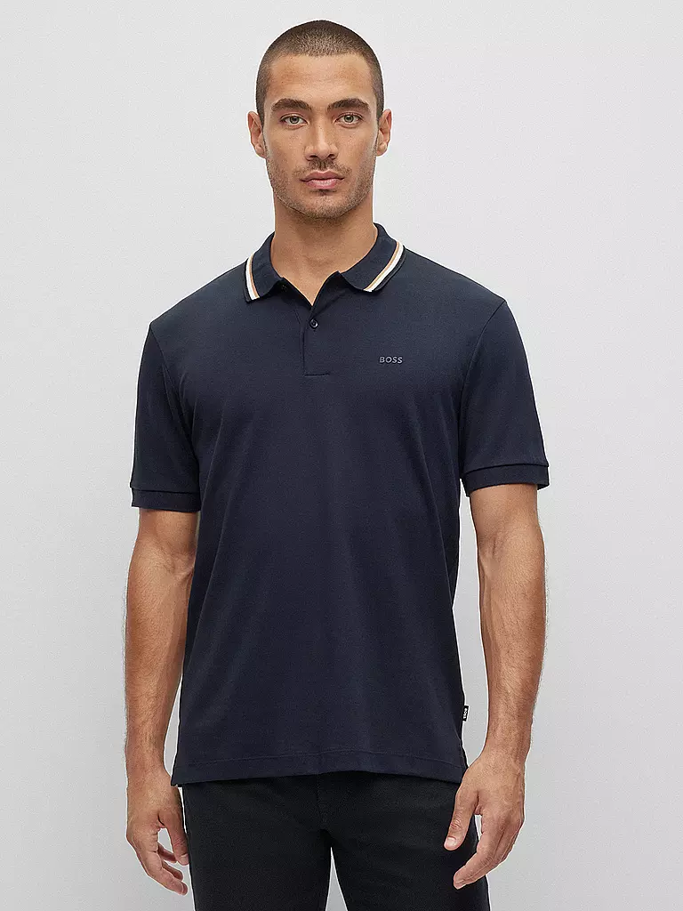 BOSS | Polo PENROSE | Blu scuro