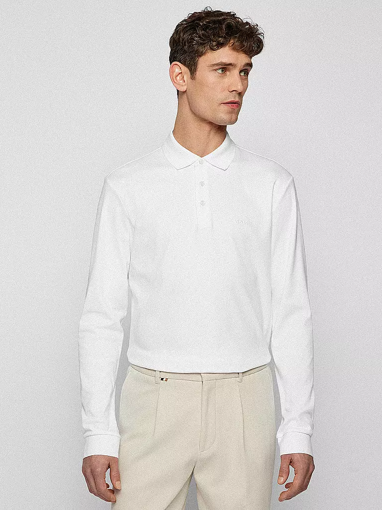BOSS | Polo regular fit PADO 11 | Bianco