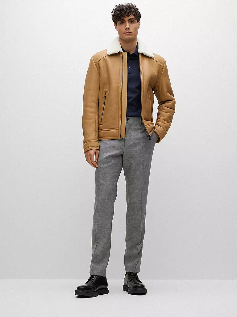 BOSS | Polo Regular Fit PADO 11 | Blu scuro