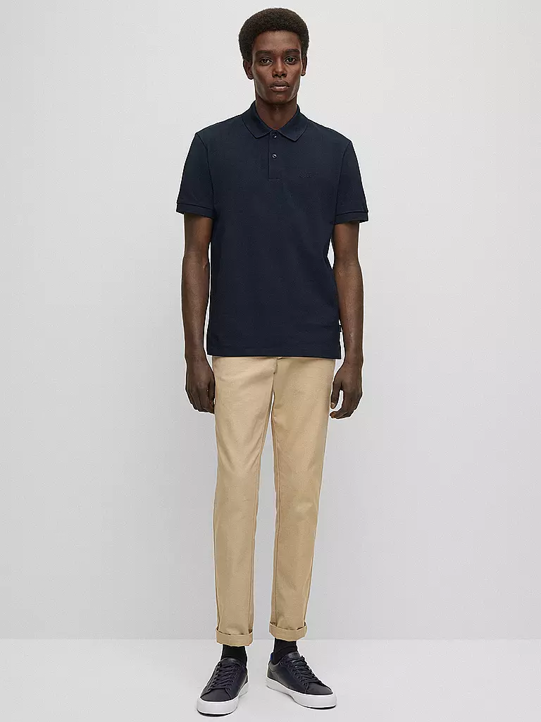 BOSS | Polo Regular Fit PALLAS | Blu scuro