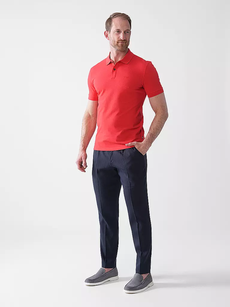 BOSS | Polo Regular Fit PALLAS | Rosso