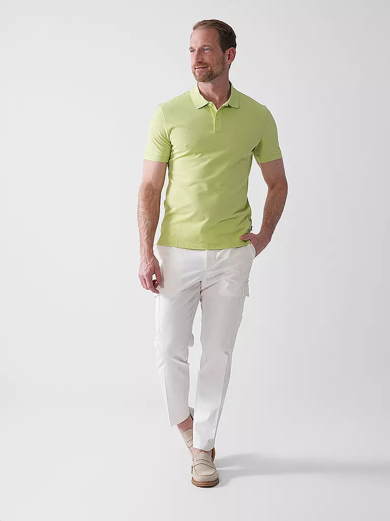 BOSS | Polo Regular Fit PALLAS | Verde chiaro