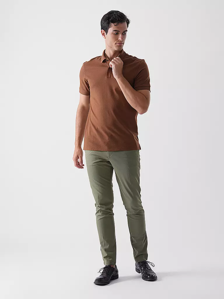 BOSS | Polo Regular Fit PALLAS | Marrone