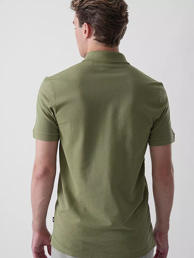BOSS | Polo Regular Fit PALLAS | Verde chiaro