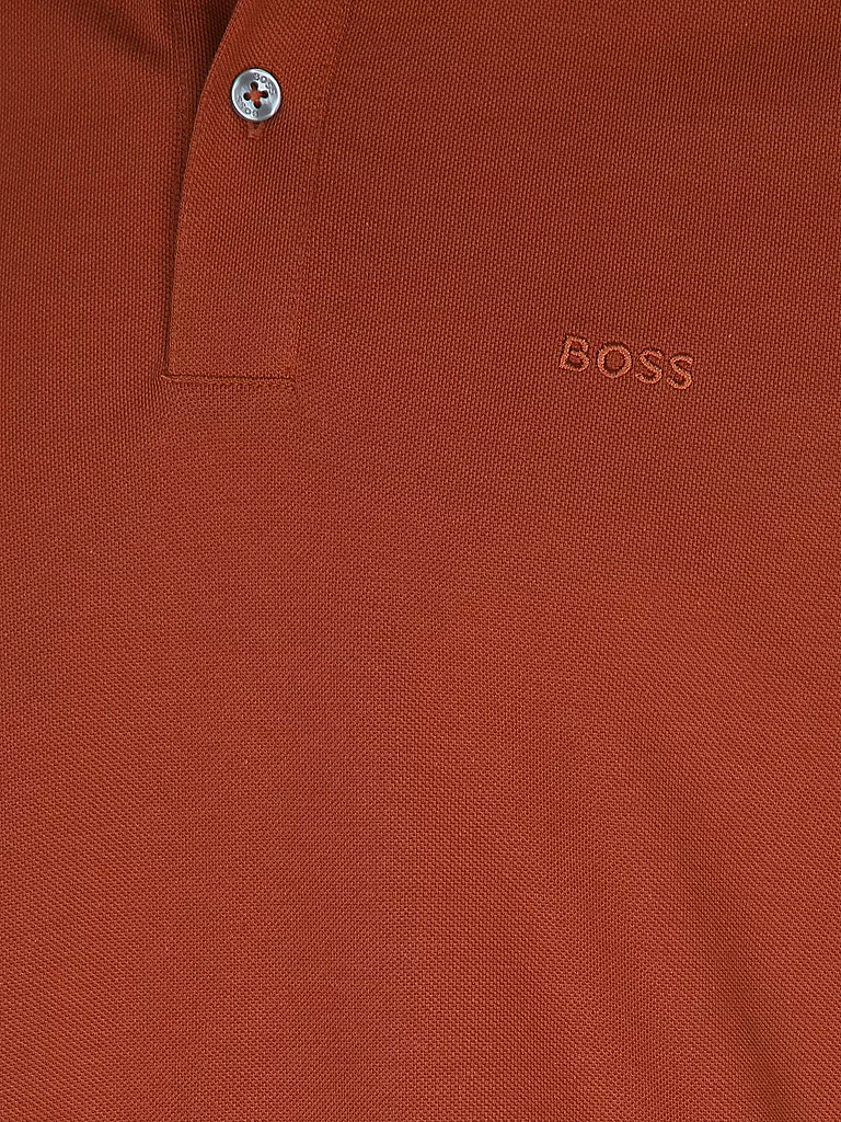 BOSS | Polo Regular Fit PALLAS | Rosso scuro