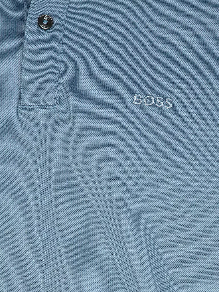 BOSS | Polo regular fit PALLAS | Blu chiaro