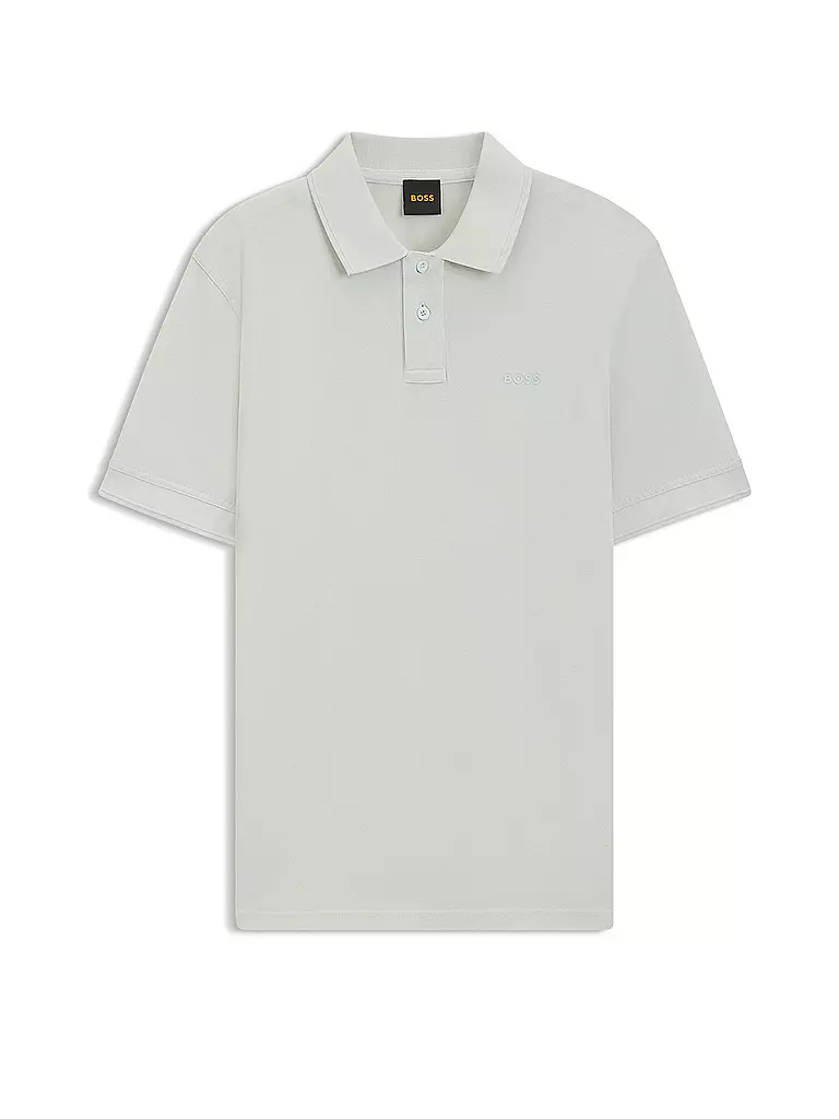 BOSS | Polo Regular Fit PRIME | Grigio chiaro