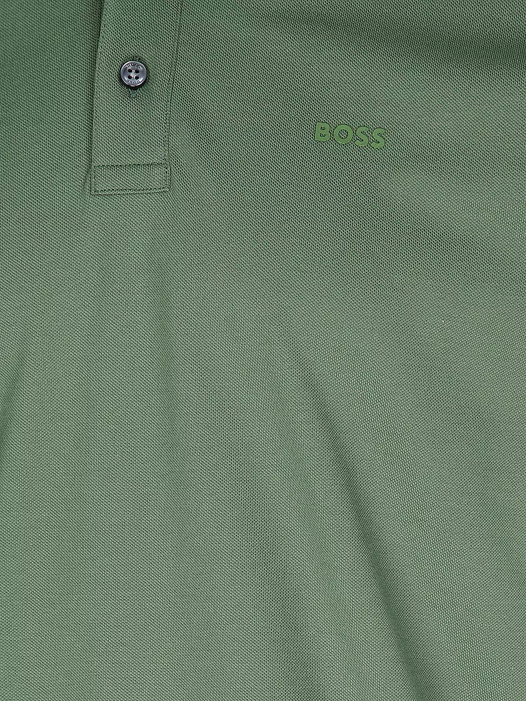 BOSS | Poloshirt PARLAY 190 | Verde scuro
