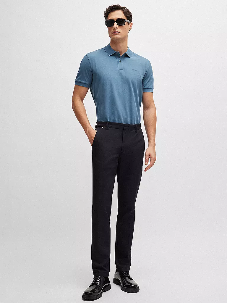 BOSS | Poloshirt Regular Fit PALLAS | Blu chiaro