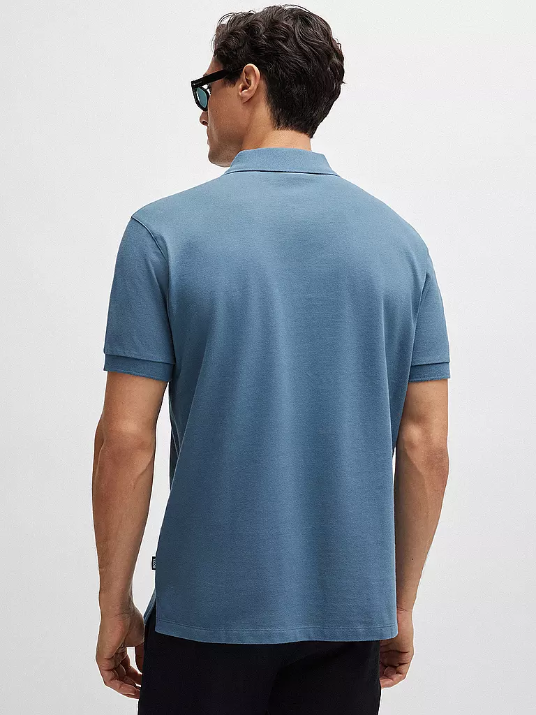 BOSS | Poloshirt Regular Fit PALLAS | Blu chiaro