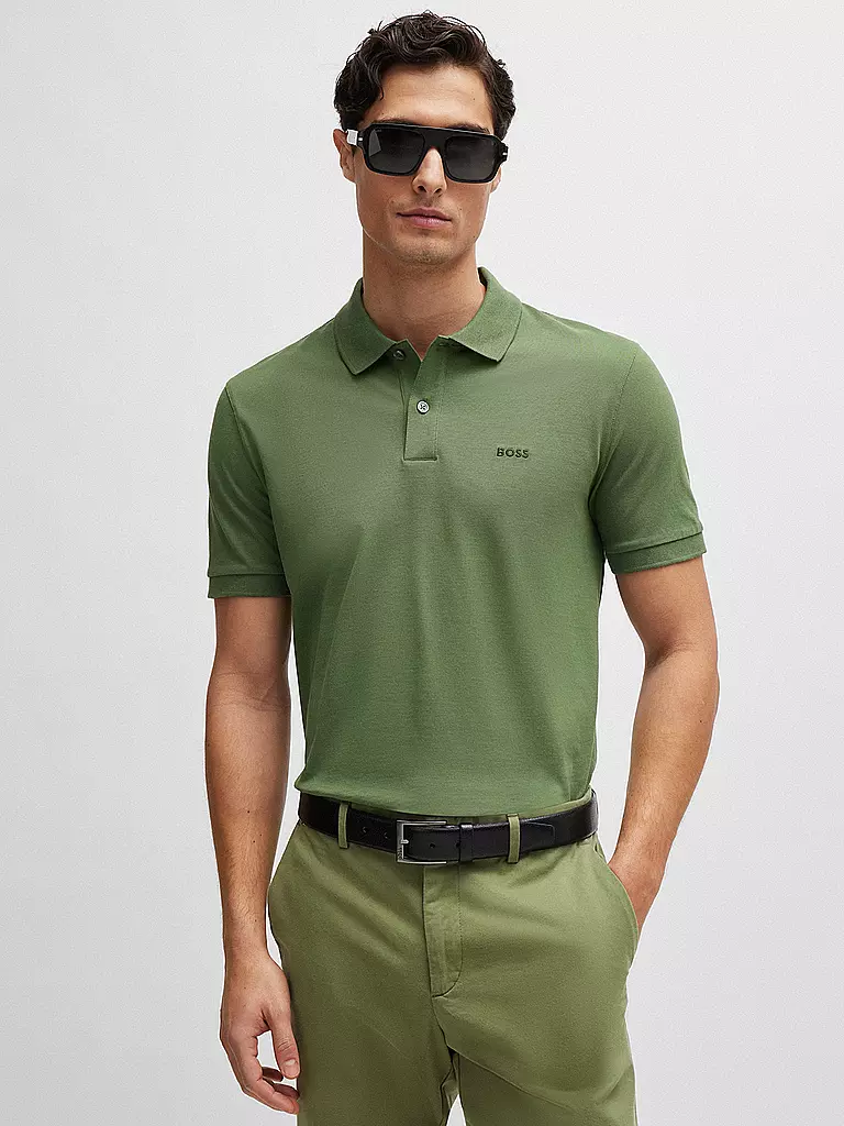 BOSS | Poloshirt Regular Fit PALLAS | Verde