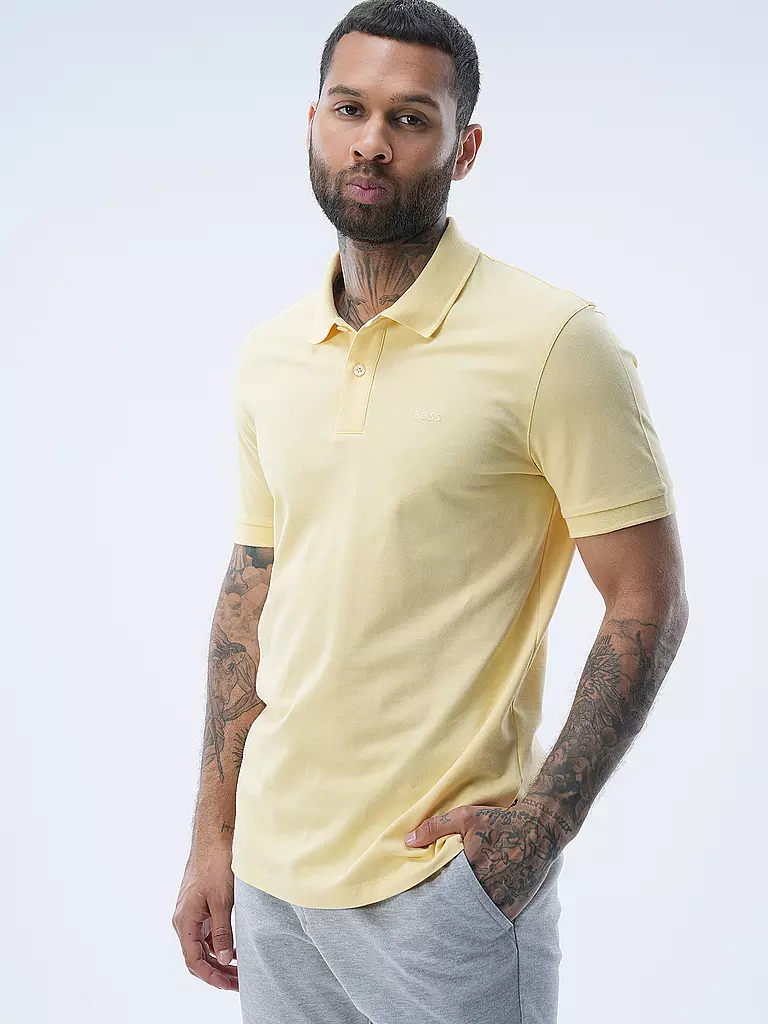 BOSS | Poloshirt Regular Fit PALLAS | Giallo