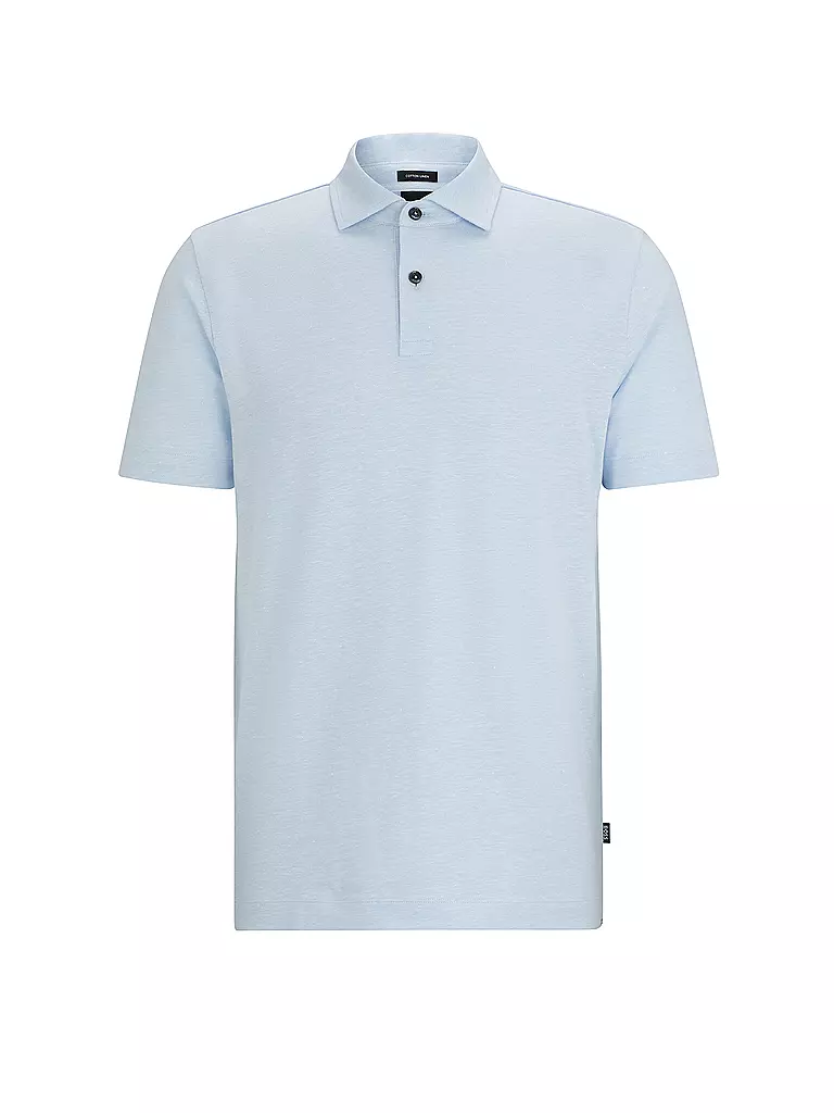 BOSS | Poloshirt Regular FIt PRESS | Blu chiaro