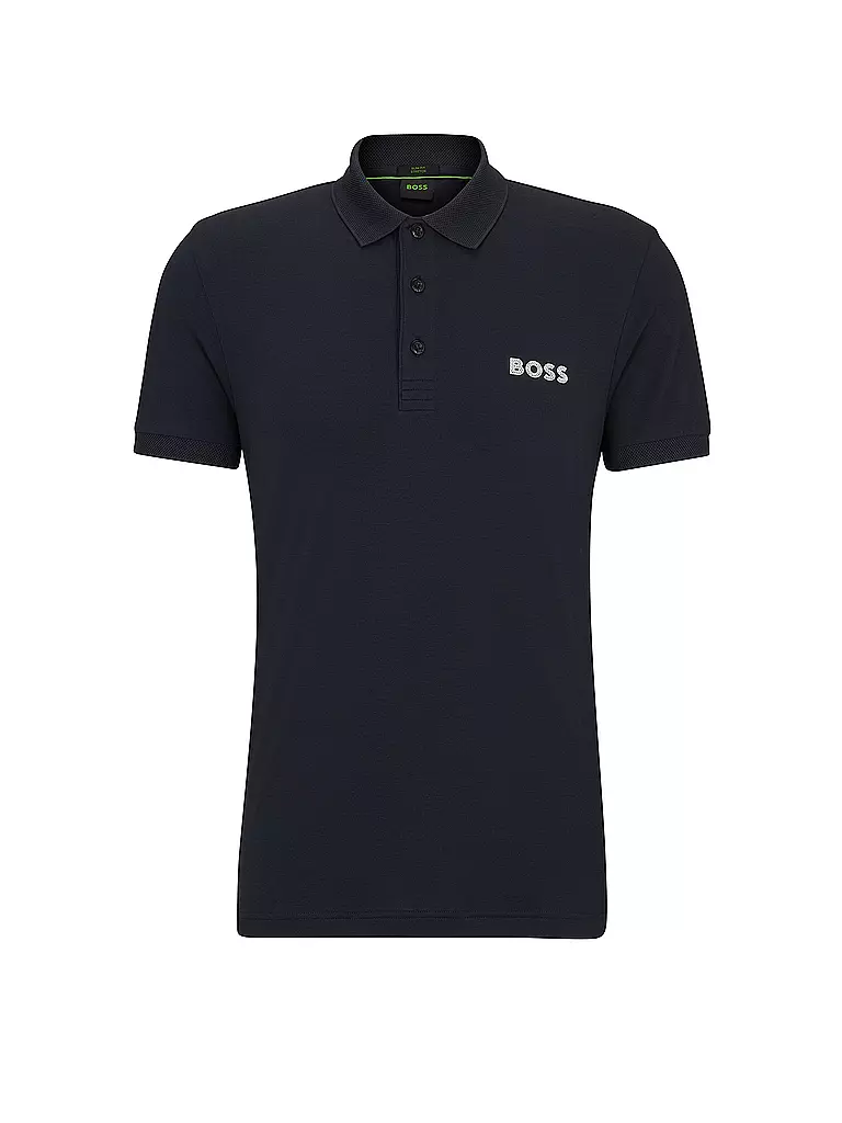 BOSS | Poloshirt Slim Fit PAULE | Blu scuro