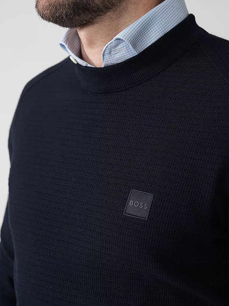 BOSS | Prodotto: Pullover ANION | Blu