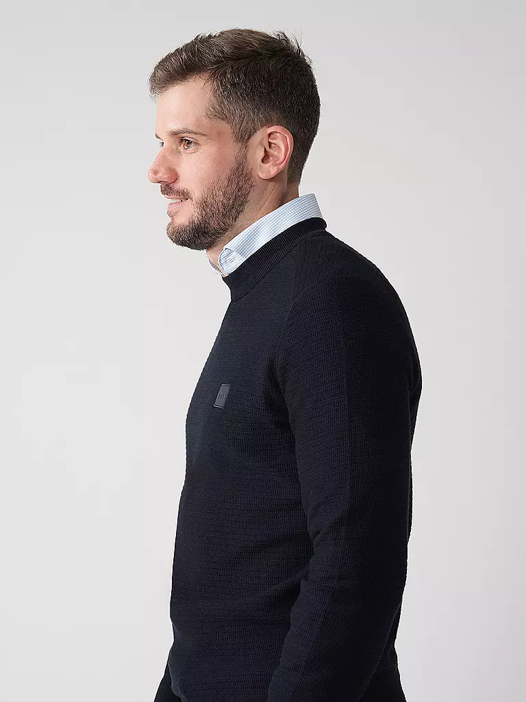 BOSS | Prodotto: Pullover ANION | Blu