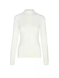 BOSS | Rollkragenpullover FATIRAMI | Bianco