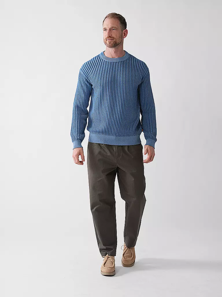 BOSS | Pullover AGOLAN | Blu chiaro