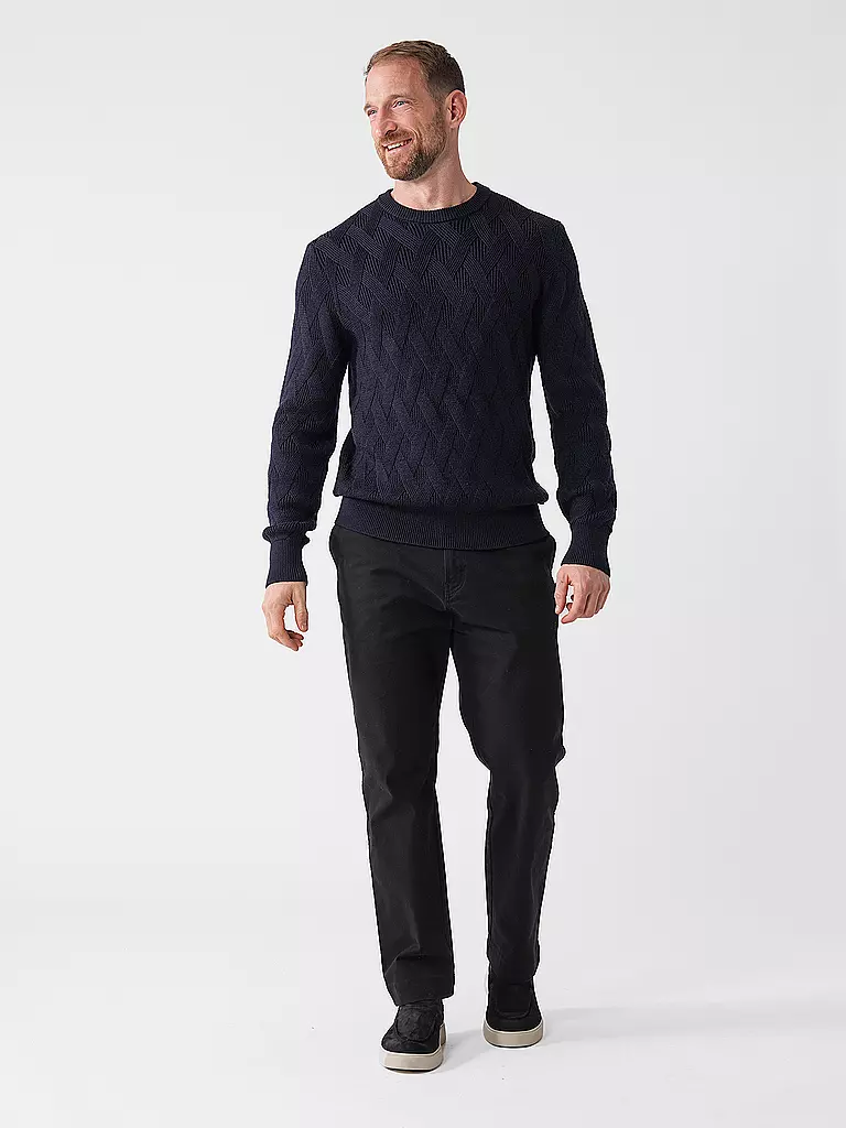 BOSS | Pullover ELFREDO | Blu scuro
