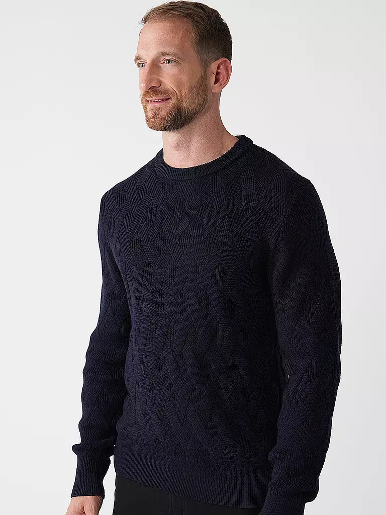 BOSS | Pullover ELFREDO | Blu scuro