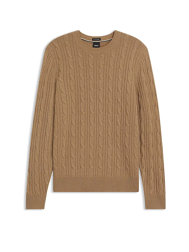 BOSS | Pullover H-HETICO  | Cammello